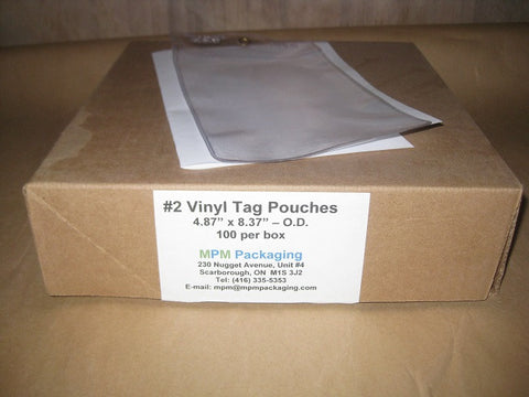 #2 Vinyl Tag Pouch