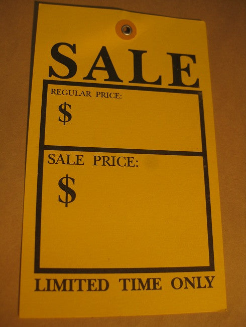 Sale - Limited Time Only - Yellow (500 per box)
